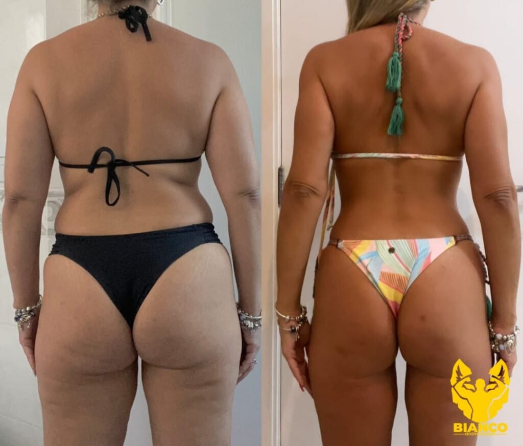 Transformação 14 da consultoria do Studio Bianco Bodybuilder