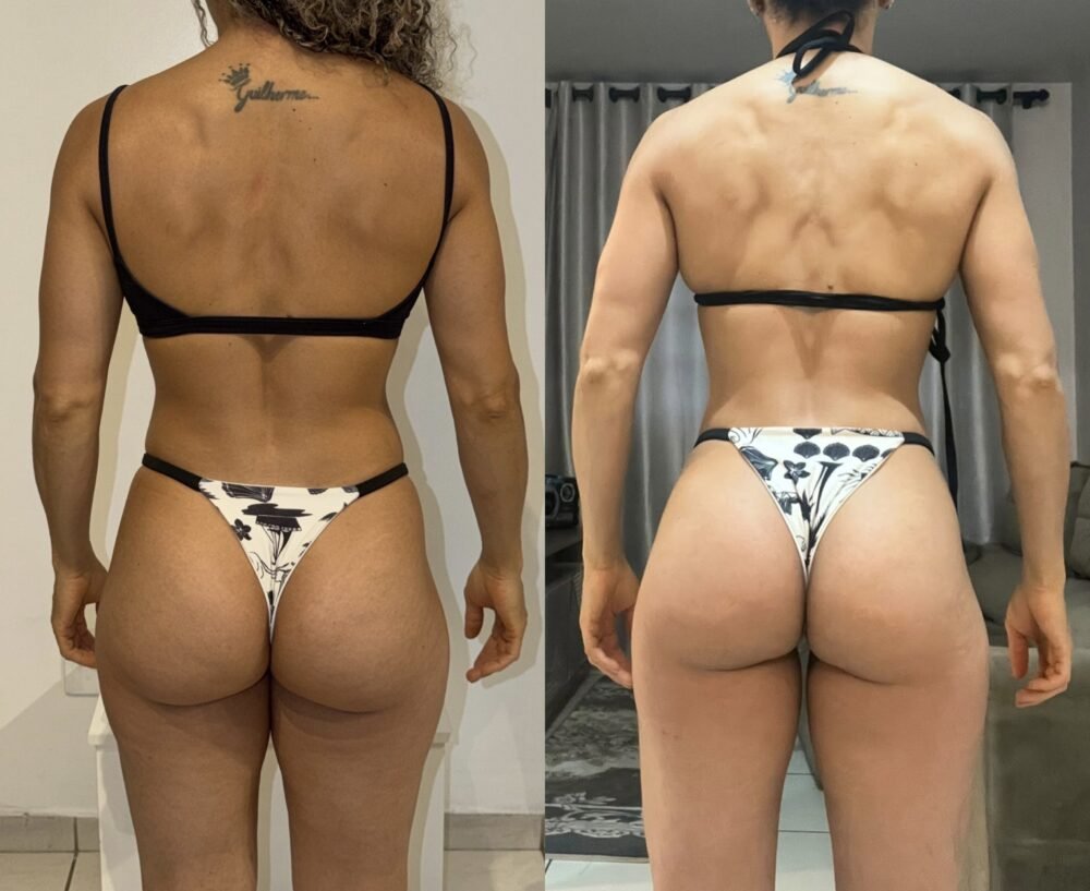 Transformação 14 da consultoria do Studio Bianco Bodybuilder