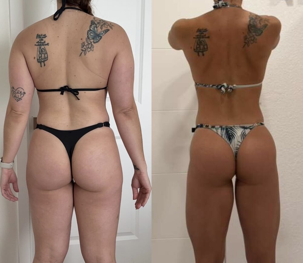 Transformação 5 da consultoria do Studio Bianco Bodybuilder